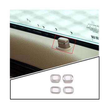 Крышка замка безопасности двери автомобиля Декоративная наклейка для Mercedes Benz S Class W221 2006-2013 Аксессуары для интерьера