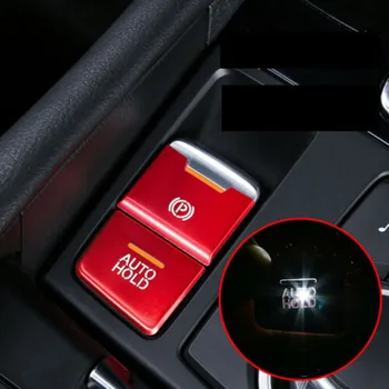Накладка на пуговицы из алюминиевого сплава, красная, 2 шт./компл., аксессуары, декор крышки автозахвата для Mazda 3 6 CX5 Park Практичный